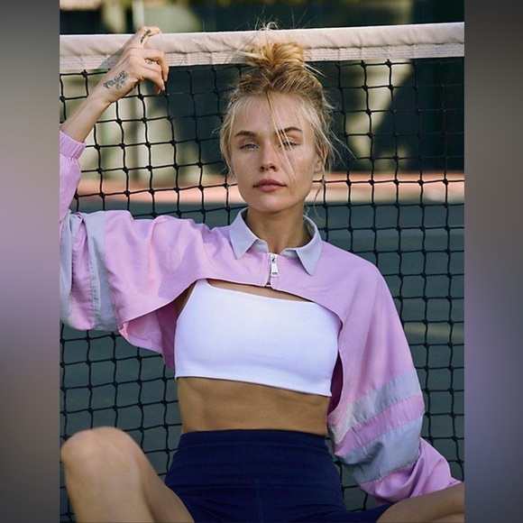 FREE PEOPLE Swift Windbreaker Bolero - Picture 2 of 10